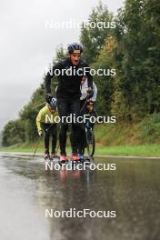 13.09.2024, Schiers, Switzerland (SUI): Jonas Baumann (SUI) - Cross-Country summer training, Lenzerheide (SUI). www.nordicfocus.com. © Manzoni/NordicFocus. Every downloaded picture is fee-liable.