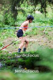 15.08.2024, Ulrichen, Switzerland (SUI): Katharina Hennig (GER) - Cross-Country summer training, Ulrichen (SUI). www.nordicfocus.com. © Manzoni/NordicFocus. Every downloaded picture is fee-liable.