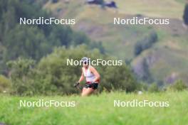 15.08.2024, Ulrichen, Switzerland (SUI): Coletta Rydzek (GER) - Cross-Country summer training, Ulrichen (SUI). www.nordicfocus.com. © Manzoni/NordicFocus. Every downloaded picture is fee-liable.