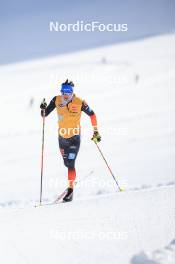 14.10.2024, Ramsau am Dachstein, Austria (AUT): Lucas Boegl (GER) - Cross-Country summer training, Dachsteinglacier, Ramsau am Dachstein (AUT). www.nordicfocus.com. © Manzoni/NordicFocus. Every downloaded picture is fee-liable.