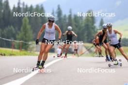 15.08.2024, Ulrichen, Switzerland (SUI): Coletta Rydzek (GER) - Cross-Country summer training, Ulrichen (SUI). www.nordicfocus.com. © Manzoni/NordicFocus. Every downloaded picture is fee-liable.