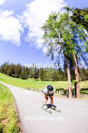 04.06.2024, Lenzerheide, Switzerland (SUI): Marina Kaelin (SUI) - Cross-Country training, Lenzerheide (SUI). www.nordicfocus.com. © Manzoni/NordicFocus. Every downloaded picture is fee-liable.