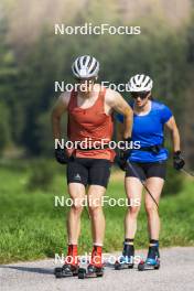 10.07.2024, Lavaze, Italy (ITA): Cyril Faehndrich (SUI) - Cross-Country summer training, Lavaze (ITA). www.nordicfocus.com. © Vanzetta/NordicFocus. Every downloaded picture is fee-liable.