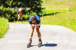 04.06.2024, Lenzerheide, Switzerland (SUI): Nicola Wigger (SUI) - Cross-Country training, Lenzerheide (SUI). www.nordicfocus.com. © Manzoni/NordicFocus. Every downloaded picture is fee-liable.