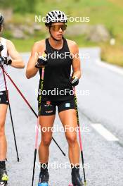 14.08.2024, Ulrichen, Switzerland (SUI): Sofie Krehl (GER) - Cross-Country summer training, Ulrichen (SUI). www.nordicfocus.com. © Manzoni/NordicFocus. Every downloaded picture is fee-liable.