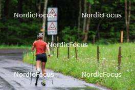 21.06.2024, Les Diablerets, Switzerland (SUI): Nadia Kaelin (SUI) - Cross-Country summer training, Les Diablerets (SUI). www.nordicfocus.com. © Manzoni/NordicFocus. Every downloaded picture is fee-liable.