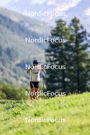 15.08.2024, Ulrichen, Switzerland (SUI): Jan Stoelben (GER) - Cross-Country summer training, Ulrichen (SUI). www.nordicfocus.com. © Manzoni/NordicFocus. Every downloaded picture is fee-liable.