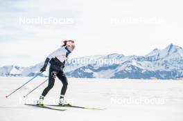 18.06.2024, Tignes, France (FRA): Léna Quintin (FRA) - Cross-Country summer training, Tignes (FRA). www.nordicfocus.com. © Authamayou/NordicFocus. Every downloaded picture is fee-liable.