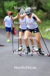 15.08.2024, Ulrichen, Switzerland (SUI): Coletta Rydzek (GER) - Cross-Country summer training, Ulrichen (SUI). www.nordicfocus.com. © Manzoni/NordicFocus. Every downloaded picture is fee-liable.