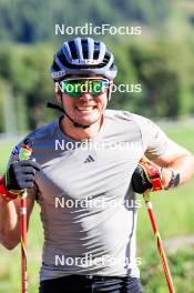 15.08.2024, Ulrichen, Switzerland (SUI): Lucas Boegl (GER) - Cross-Country summer training, Ulrichen (SUI). www.nordicfocus.com. © Manzoni/NordicFocus. Every downloaded picture is fee-liable.