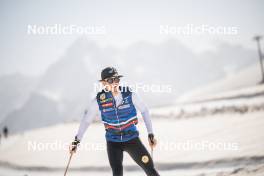 19.06.2024, Tignes, France (FRA): Jules Lapierre (FRA) - Cross-Country summer training, Tignes (FRA). www.nordicfocus.com. © Authamayou/NordicFocus. Every downloaded picture is fee-liable.