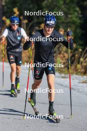 12.10.2024, Ramsau am Dachstein, Austria (AUT): Albert Kuchler (GER) - Cross-Country summer training, Ramsau am Dachstein (AUT). www.nordicfocus.com. © Manzoni/NordicFocus. Every downloaded picture is fee-liable.