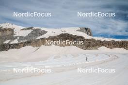 18.06.2024, Tignes, France (FRA): Flora Dolci (FRA) - Cross-Country summer training, Tignes (FRA). www.nordicfocus.com. © Authamayou/NordicFocus. Every downloaded picture is fee-liable.