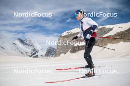 18.06.2024, Tignes, France (FRA): Maelle Veyre (FRA) - Cross-Country summer training, Tignes (FRA). www.nordicfocus.com. © Authamayou/NordicFocus. Every downloaded picture is fee-liable.