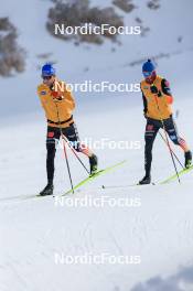 14.10.2024, Ramsau am Dachstein, Austria (AUT): Albert Kuchler (GER) - Cross-Country summer training, Dachsteinglacier, Ramsau am Dachstein (AUT). www.nordicfocus.com. © Manzoni/NordicFocus. Every downloaded picture is fee-liable.