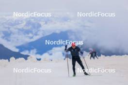 22.06.2024, Les Diablerets, Switzerland (SUI): Janik Riebli (SUI) - Cross-Country summer training on the Glacier 3000, Les Diablerets (SUI). www.nordicfocus.com. © Manzoni/NordicFocus. Every downloaded picture is fee-liable.