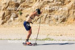 23.07.2024, Premanon, France (FRA): Hugo Lapalus (FRA) - Cross-Country summer training, Premanon (FRA). www.nordicfocus.com. © Manzoni/NordicFocus. Every downloaded picture is fee-liable.