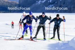 14.10.2024, Ramsau am Dachstein, Austria (AUT): Federico Pellegrino (ITA) - Cross-Country summer training, Dachsteinglacier, Ramsau am Dachstein (AUT). www.nordicfocus.com. © Manzoni/NordicFocus. Every downloaded picture is fee-liable.