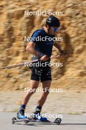 23.07.2024, Premanon, France (FRA): Jules Lapierre (FRA) - Cross-Country summer training, Premanon (FRA). www.nordicfocus.com. © Manzoni/NordicFocus. Every downloaded picture is fee-liable.