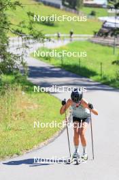 06.08.2024, Lenzerheide, Switzerland (SUI): Giuliana Werro (SUI) - Cross-Country summer training, Lenzerheide (SUI). www.nordicfocus.com. © Manzoni/NordicFocus. Every downloaded picture is fee-liable.