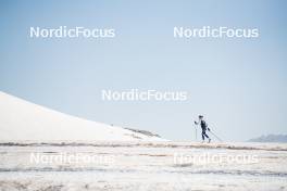 19.06.2024, Tignes, France (FRA): Léna Quintin (FRA) - Cross-Country summer training, Tignes (FRA). www.nordicfocus.com. © Authamayou/NordicFocus. Every downloaded picture is fee-liable.