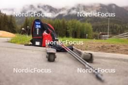 28.05.2024, Lenzerheide, Switzerland (SUI): Equipment of Nicola Wigger (SUI) - Cross-Country training, Lenzerheide (SUI). www.nordicfocus.com. © Manzoni/NordicFocus. Every downloaded picture is fee-liable.