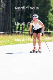 06.08.2024, Lenzerheide, Switzerland (SUI): Nina Riedener (LIE) - Cross-Country summer training, Lenzerheide (SUI). www.nordicfocus.com. © Manzoni/NordicFocus. Every downloaded picture is fee-liable.