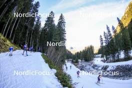 07.11.2024, Davos, Switzerland (SUI): Undefined athlete competes - Cross-Country training, snowfarming track, Davos (SUI). www.nordicfocus.com. © Manzoni/NordicFocus. Every downloaded picture is fee-liable.