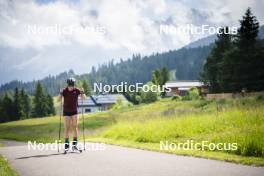 09.07.2024, Lavaze, Italy (ITA): Nicole Monsorno (ITA) - Cross-Country summer training, Lavaze (ITA). www.nordicfocus.com. © Vanzetta/NordicFocus. Every downloaded picture is fee-liable.