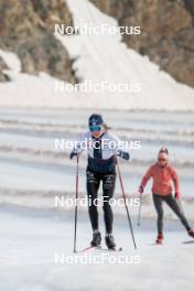 18.06.2024, Tignes, France (FRA): Maelle Veyre (FRA) - Cross-Country summer training, Tignes (FRA). www.nordicfocus.com. © Authamayou/NordicFocus. Every downloaded picture is fee-liable.