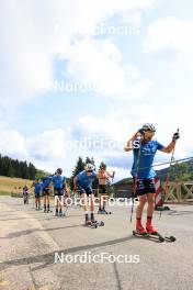 24.07.2024, Premanon, France (FRA): Renaud Jay (FRA) - Cross-Country summer training, Premanon (FRA). www.nordicfocus.com. © Manzoni/NordicFocus. Every downloaded picture is fee-liable.