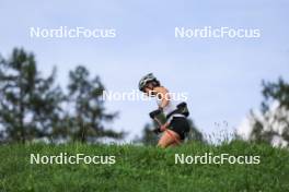 15.08.2024, Ulrichen, Switzerland (SUI): Lena Keck (GER) - Cross-Country summer training, Ulrichen (SUI). www.nordicfocus.com. © Manzoni/NordicFocus. Every downloaded picture is fee-liable.