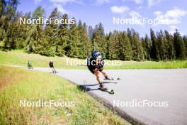 04.06.2024, Lenzerheide, Switzerland (SUI): Pierrick Cottier (SUI) - Cross-Country training, Lenzerheide (SUI). www.nordicfocus.com. © Manzoni/NordicFocus. Every downloaded picture is fee-liable.