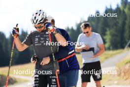 23.07.2024, Premanon, France (FRA): Renaud Jay (FRA) - Cross-Country summer training, Premanon (FRA). www.nordicfocus.com. © Manzoni/NordicFocus. Every downloaded picture is fee-liable.