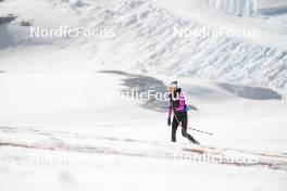 19.06.2024, Tignes, France (FRA): Delphine Claudel (FRA) - Cross-Country summer training, Tignes (FRA). www.nordicfocus.com. © Authamayou/NordicFocus. Every downloaded picture is fee-liable.