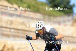 23.07.2024, Premanon, France (FRA): Remi Bourdin (FRA) - Cross-Country summer training, Premanon (FRA). www.nordicfocus.com. © Manzoni/NordicFocus. Every downloaded picture is fee-liable.