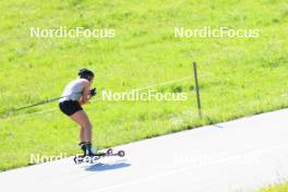 18.07.2024, Lenzerheide, Switzerland (SUI): Lea Fischer (SUI) - Cross-Country summer training, Lenzerheide (SUI). www.nordicfocus.com. © Manzoni/NordicFocus. Every downloaded picture is fee-liable.