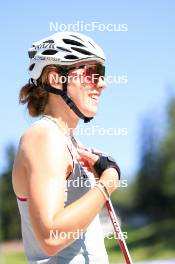 06.08.2024, Lenzerheide, Switzerland (SUI): Nadia Kaelin (SUI) - Cross-Country summer training, Lenzerheide (SUI). www.nordicfocus.com. © Manzoni/NordicFocus. Every downloaded picture is fee-liable.