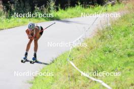 06.08.2024, Lenzerheide, Switzerland (SUI): Alina Meier (SUI) - Cross-Country summer training, Lenzerheide (SUI). www.nordicfocus.com. © Manzoni/NordicFocus. Every downloaded picture is fee-liable.