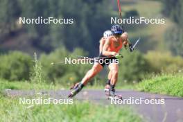 15.08.2024, Ulrichen, Switzerland (SUI): Katharina Hennig (GER) - Cross-Country summer training, Ulrichen (SUI). www.nordicfocus.com. © Manzoni/NordicFocus. Every downloaded picture is fee-liable.