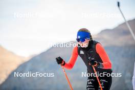 09.11.2024, Bessans, France (FRA): Leonie Perry (FRA) - Cross-Country summer training, Bessans (FRA). www.nordicfocus.com. © Authamayou/NordicFocus. Every downloaded picture is fee-liable.