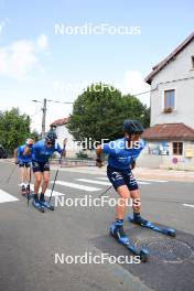 24.07.2024, Premanon, France (FRA): Julien Arnaud (FRA) - Cross-Country summer training, Premanon (FRA). www.nordicfocus.com. © Manzoni/NordicFocus. Every downloaded picture is fee-liable.