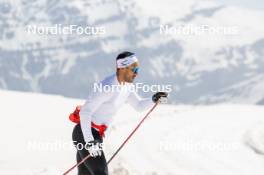 19.06.2024, Tignes, France (FRA): Richard Jouve (FRA) - Cross-Country summer training, Tignes (FRA). www.nordicfocus.com. © Authamayou/NordicFocus. Every downloaded picture is fee-liable.