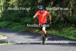 15.08.2024, Ulrichen, Switzerland (SUI): Albert Kuchler (GER) - Cross-Country summer training, Ulrichen (SUI). www.nordicfocus.com. © Manzoni/NordicFocus. Every downloaded picture is fee-liable.