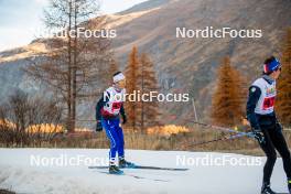 09.11.2024, Bessans, France (FRA): Jules Lapierre (FRA) - Cross-Country summer training, Bessans (FRA). www.nordicfocus.com. © Authamayou/NordicFocus. Every downloaded picture is fee-liable.