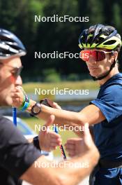 23.07.2024, Premanon, France (FRA): Clement Parisse (FRA) - Cross-Country summer training, Premanon (FRA). www.nordicfocus.com. © Manzoni/NordicFocus. Every downloaded picture is fee-liable.