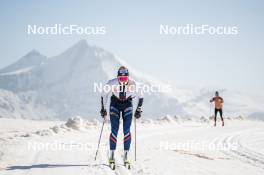 19.06.2024, Tignes, France (FRA): Léna Quintin (FRA) - Cross-Country summer training, Tignes (FRA). www.nordicfocus.com. © Authamayou/NordicFocus. Every downloaded picture is fee-liable.