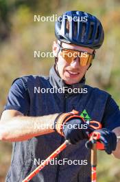 12.10.2024, Ramsau am Dachstein, Austria (AUT): Alexander Brandner (GER) - Cross-Country summer training, Ramsau am Dachstein (AUT). www.nordicfocus.com. © Manzoni/NordicFocus. Every downloaded picture is fee-liable.