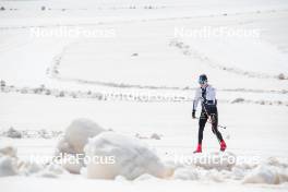 18.06.2024, Tignes, France (FRA): Maelle Veyre (FRA) - Cross-Country summer training, Tignes (FRA). www.nordicfocus.com. © Authamayou/NordicFocus. Every downloaded picture is fee-liable.