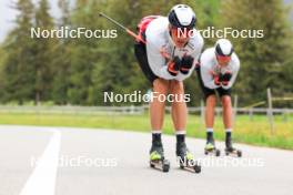 28.05.2024, Lenzerheide, Switzerland (SUI): Noe Naeff (SUI) - Cross-Country training, Lenzerheide (SUI). www.nordicfocus.com. © Manzoni/NordicFocus. Every downloaded picture is fee-liable.